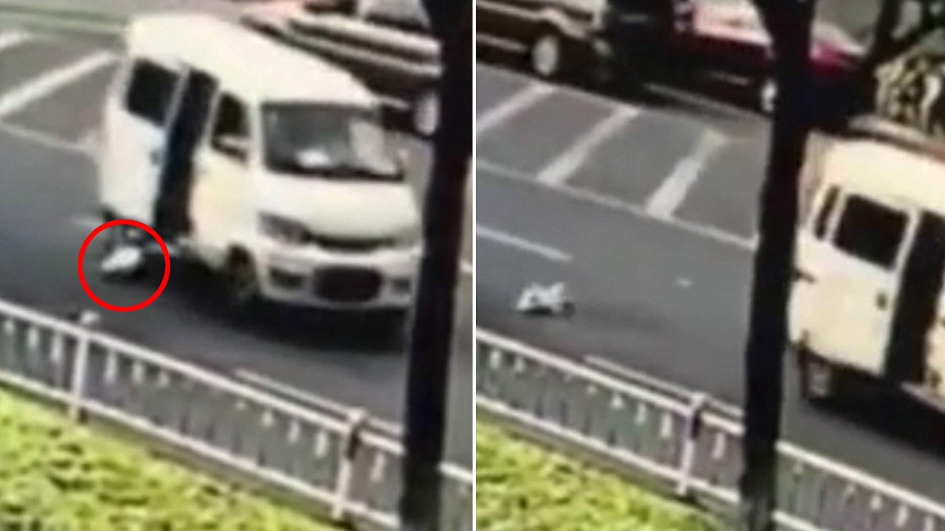 Σοκαριστικό βίντεο – Μωρό πέφτει από αυτοκίνητο στον δρόμο