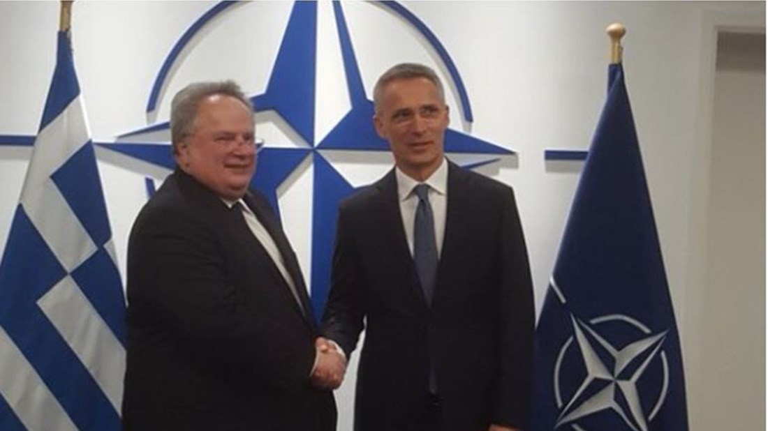 Συνάντηση Κοτζιά με τον Γ.Γ του ΝΑΤΟ για τα Σκόπια και την “προβληματική” Τουρκία