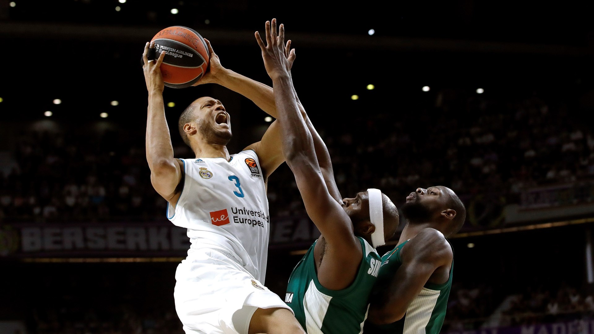 Ρεάλ – Παναθηναϊκός 51-35 (ΗΜ.)