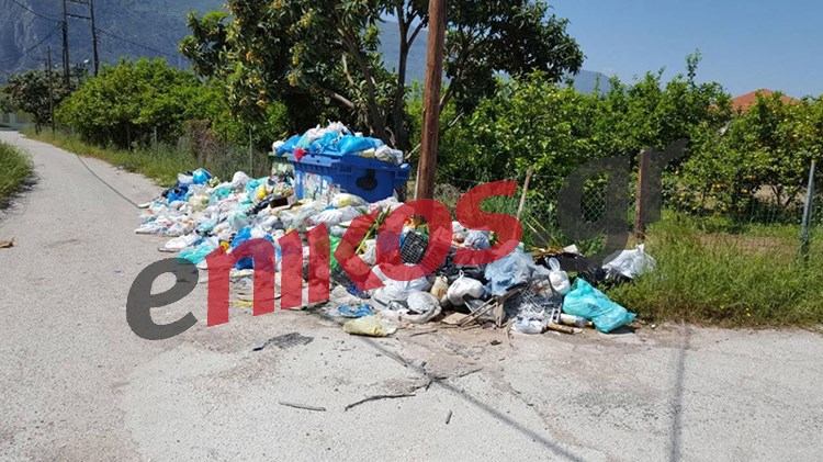 “Πνίγεται” στα σκουπίδια το Διακοπτό – ΦΩΤΟ αναγνώστη