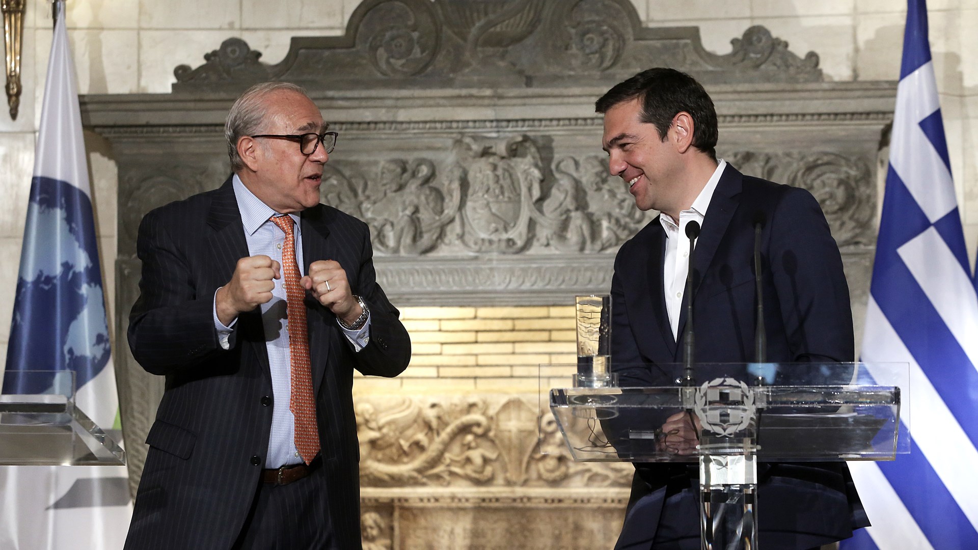 Η ατάκα – παράσημο του Γκουρία για την ελληνική οικονομία: Κάποτε γινόταν συζήτηση  για “Grexit”, τώρα μόνο για  “Exit” από το μνημόνιο – ΒΙΝΤΕΟ