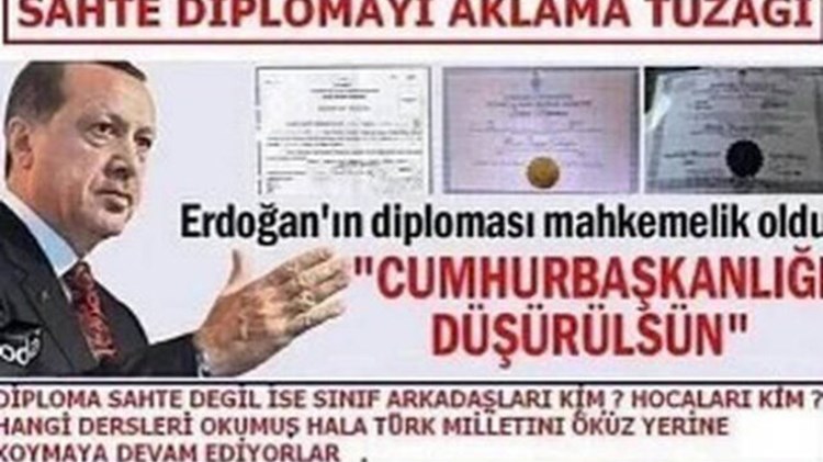 Είναι πλαστό το πτυχίο του «Σουλτάνου»; – Σάλος στην Τουρκία – ΦΩΤΟ