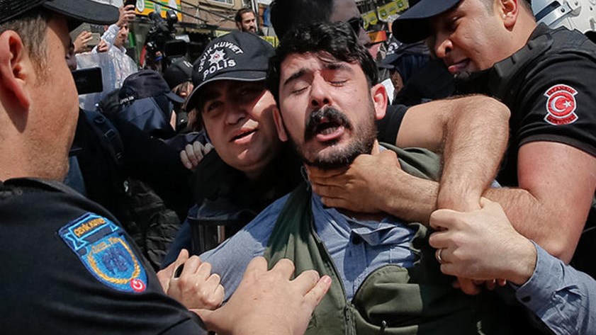Τουρκία – 84 συλλήψεις στις εκδηλώσεις για την Πρωτομαγιά – ΦΩΤΟ