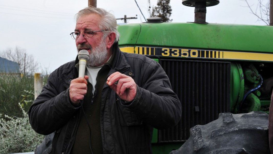 Όλα τα νεότερα για την υγεία του γνωστού αγροτοσυνδικαλιστή Βαγγέλη Μπούτα