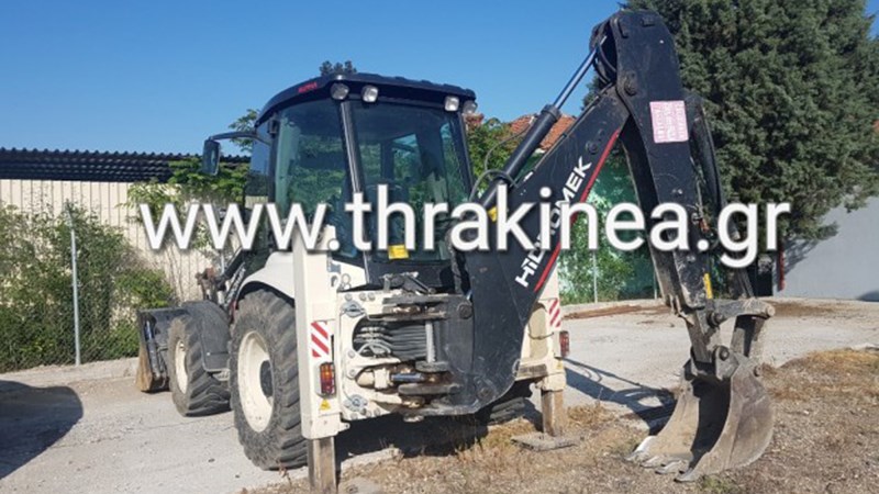 ΦΩΤΟ ντοκουμέντο – Αυτή είναι η μπουλντόζα που οδηγούσε ο Τούρκος που συνελήφθη στα σύνορα, στις Καστανιές Έβρου