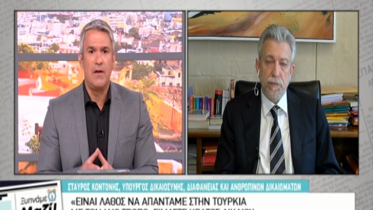 Κοντονής για την “κόντρα” με Τόσκα: Άθλια προπαγάνδα, η οποία εφευρίσκει διαφορές και διαφωνίες μεταξύ των υπουργών – ΒΙΝΤΕΟ