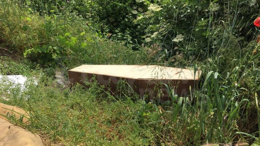 Πήγε να μαζέψει ξύλα και βρήκε ένα… φέρετρο – ΦΩΤΟ