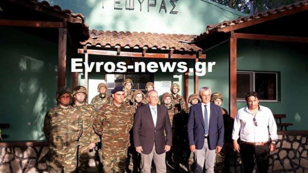 Ο Κώστας Καραμανλής στα ελληνοτουρκικά σύνορα – ΦΩΤΟ