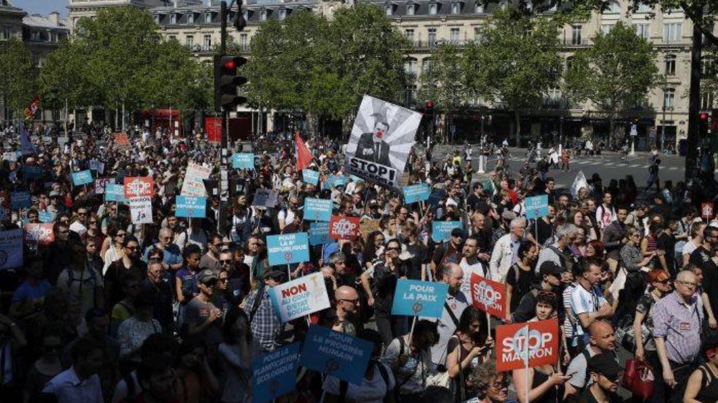 Το “πάρτι για τον Μακρόν” είχε 40.000… καλεσμένους – ΒΙΝΤΕΟ