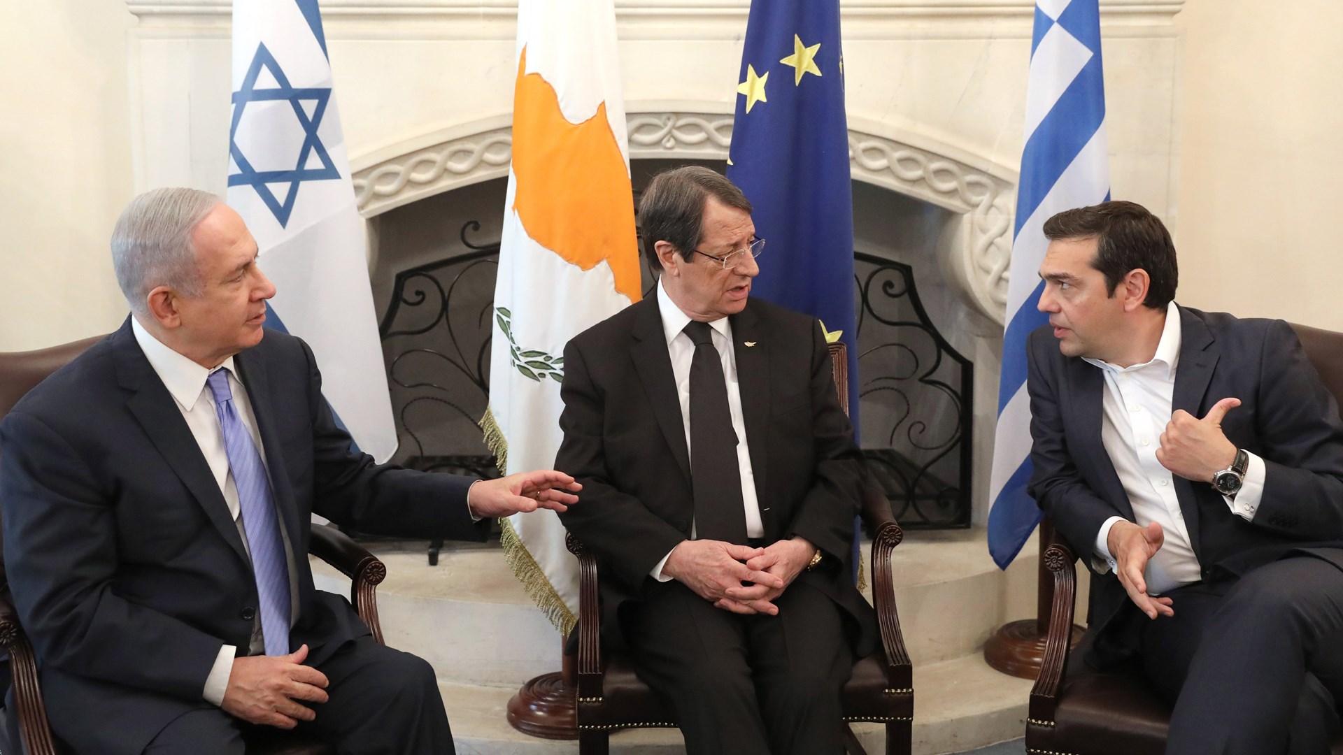 Νετανιάχου μετά την τριμερή Κύπρου, Ελλάδας, Ισραήλ: «Είμαστε δεσμευμένοι κάτω από τον ίδιο ουρανό»