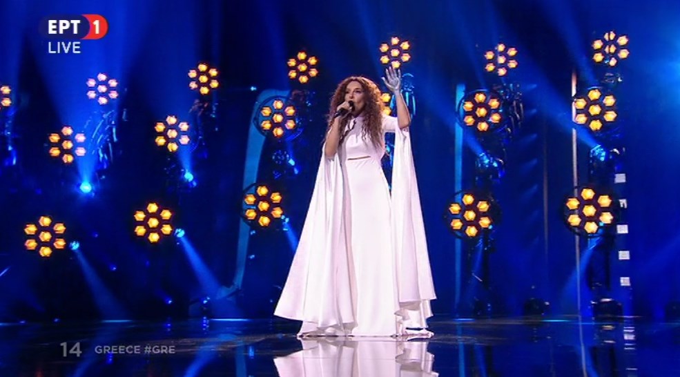 Eurovision: Δείτε την εντυπωσιακή εμφάνιση της Γιάννας Τερζή – ΒΙΝΤΕΟ