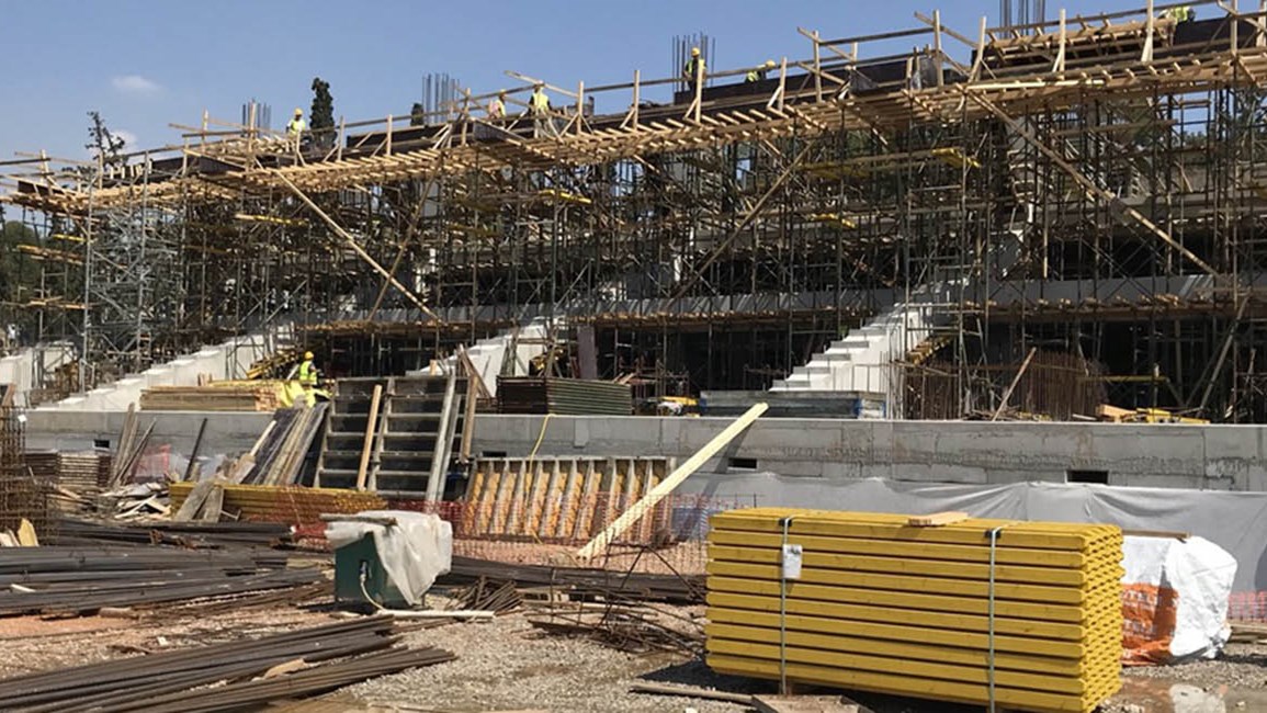 Είναι γεγονός- Σηκώθηκε το πρώτο πέταλο της «Αγιά Σοφιάς»- ΦΩΤΟ