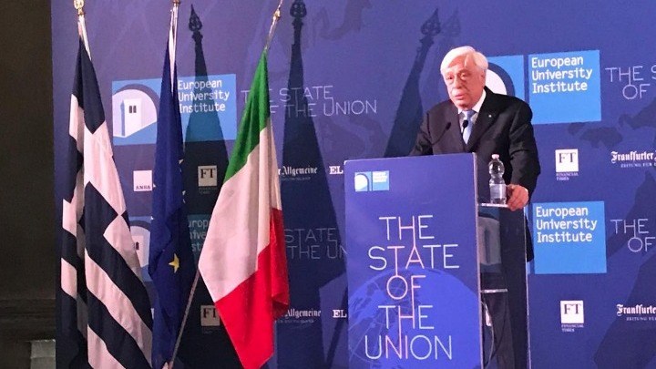 Παυλόπουλος: Η αλληλεγγύη, θεμελιώδης αρχή για τη συνεκτικότητα και τη βιωσιμότητα της Ε.Ε.