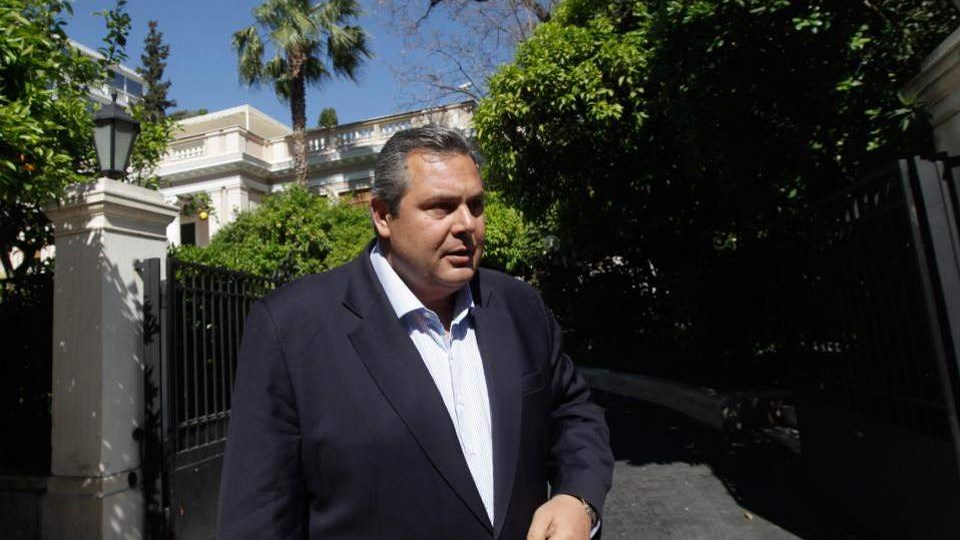 Στο Μαξίμου ο Καμμένος