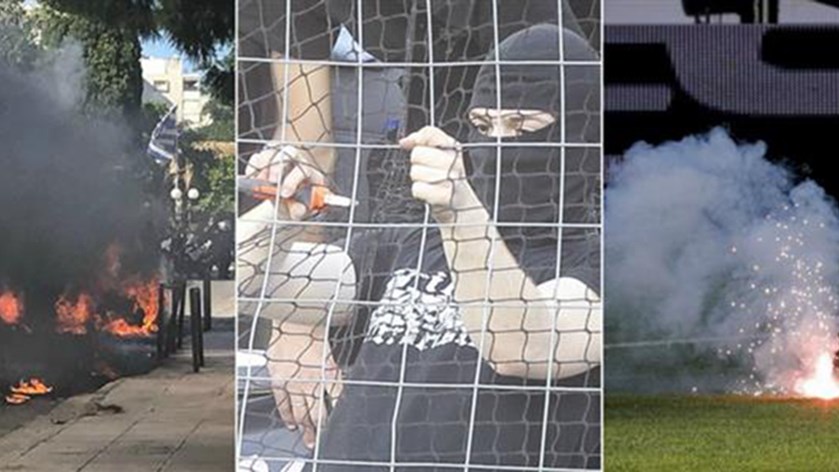 Σοβαρά επεισόδια έξω και μέσα στο ΟΑΚΑ πριν από τον τελικό Κυπέλλου – ΒΙΝΤΕΟ – ΦΩΤΟ