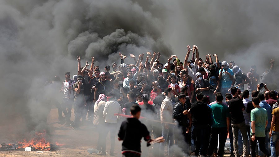 Αιματοκύλισμα στη Γάζα για τη μεταφορά της πρεσβείας των ΗΠΑ στην Ιερουσαλήμ – Δεκάδες νεκροί