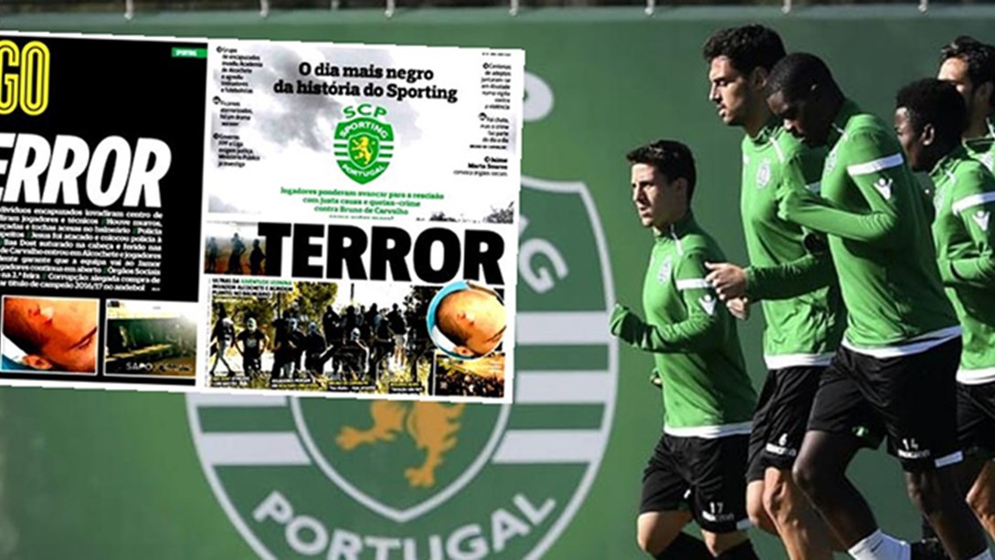 «Μαύρα» πρωτοσέλιδα στον πορτογαλικό Τύπο για την επίθεση στους παίκτες της Σπόρτινγκ Λισαβόνας