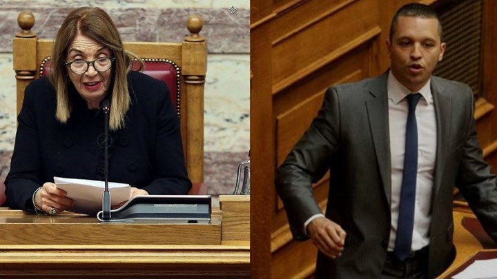 Επιμένει ο Κασιδιάρης: Η Χριστοδουλοπούλου ξεπέρασε τα όρια- Απείλησε και εκβίασε δικαστές- ΒΙΝΤΕΟ