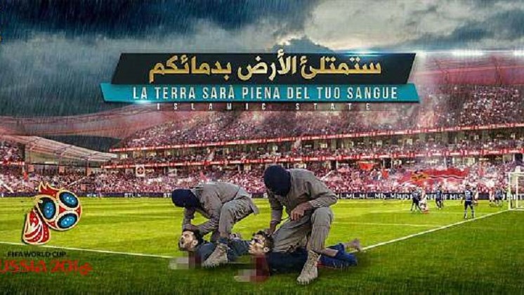 Νέα προκλητική φωτογραφία από τον ISIS – Αναπαριστούν αποκεφαλισμό του Ρονάλντο και του Μέσι στο Μουντιάλ της Ρωσίας