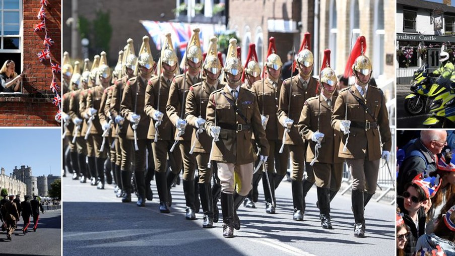 Σε εξέλιξη η πρόβα γάμου της Μέγκαν Μαρκλ και του πρίγκιπα Χάρι – ΦΩΤΟ – ΒΙΝΤΕΟ