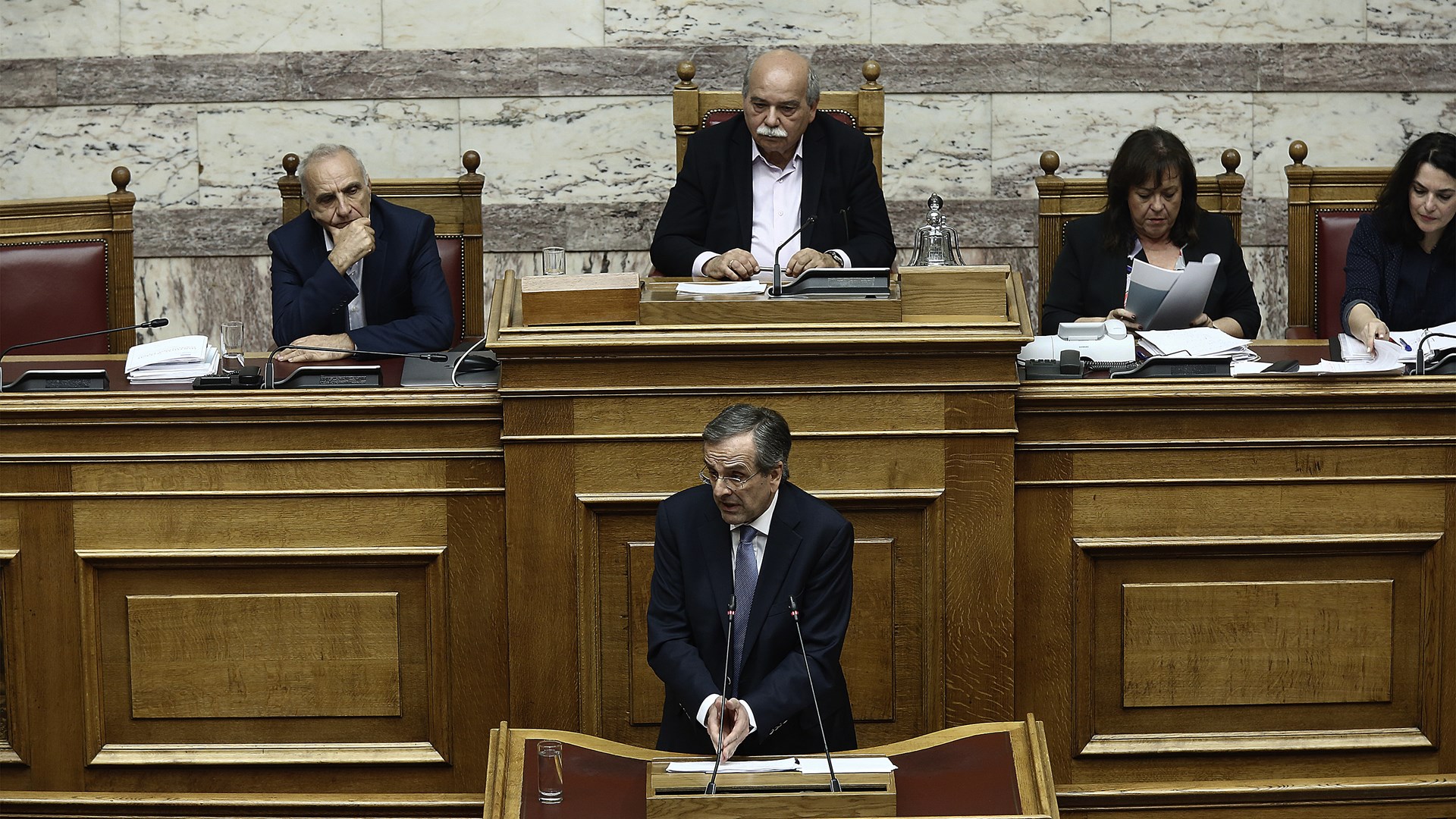 Σαμαράς για Novartis: Έχει μπλέξει άσχημα ο κ. Τσίπρας. Και αυτός και οι συνεργοί του – ΒΙΝΤΕΟ