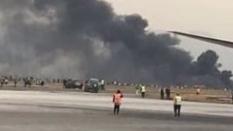 Η πρώτη φωτογραφία από το σημείο της συντριβής του Boeing – ΤΩΡΑ