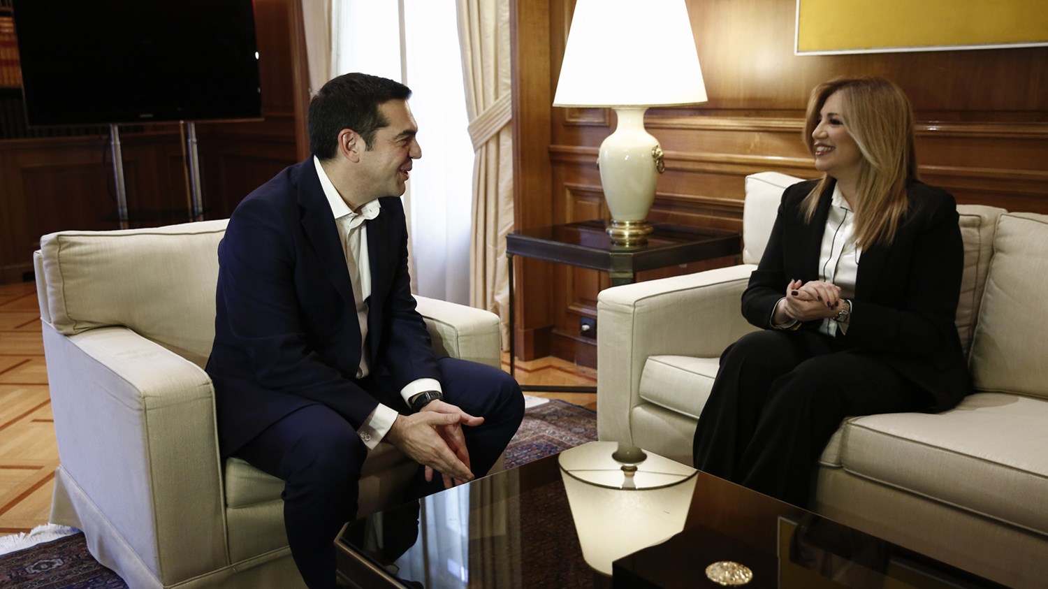 “Όχι” στον όρο Ίλιντεν είπε η Γεννηματά στον Τσίπρα