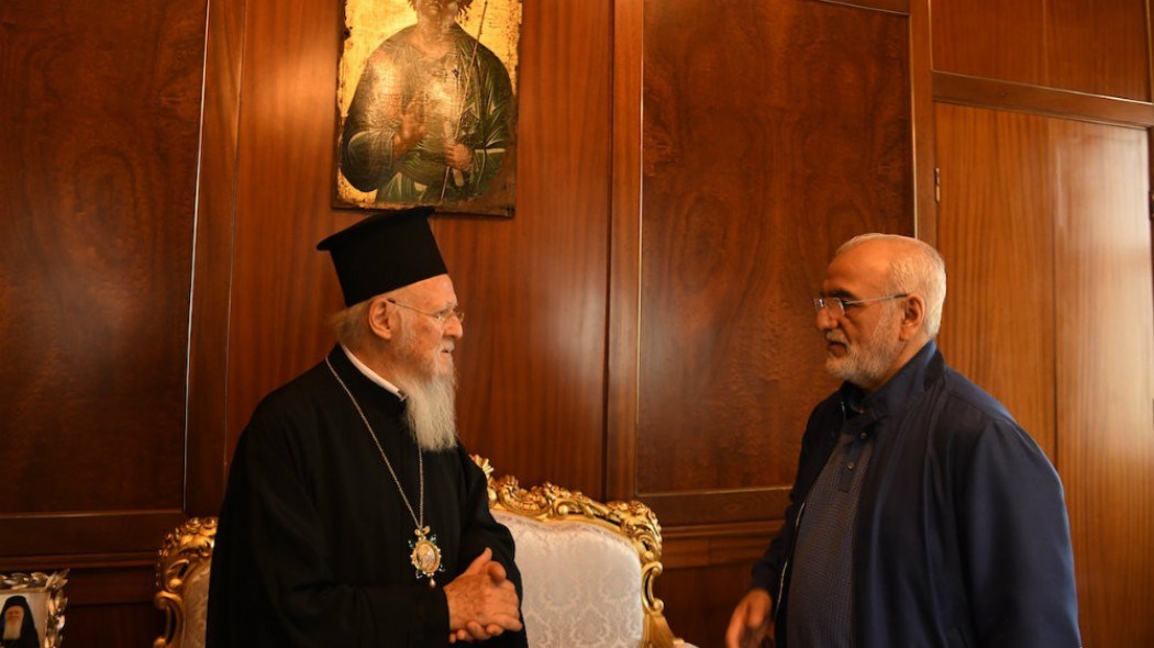 Ο Ιβάν Σαββίδης στον Οικουμενικό Πατριάρχη Βαρθολομαίο – ΦΩΤΟ