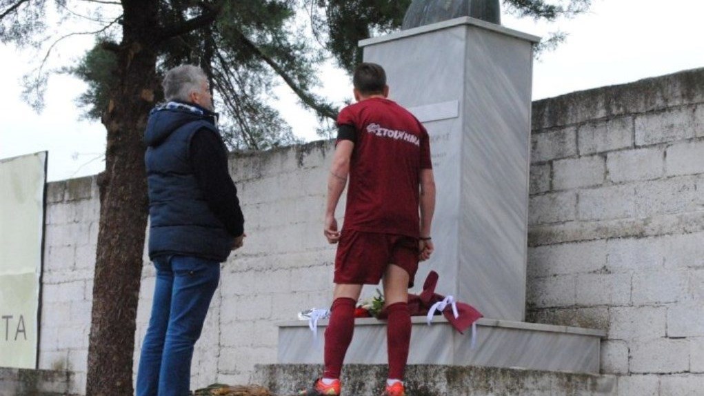 Έκλεψαν την προτομή του Γιώργου Μητσιμπόνα από τον Τύρναβο