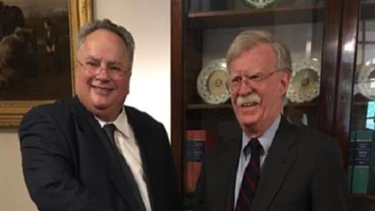 Οι σχέσεις ΗΠΑ-Ελλάδας, τα ενεργειακά και το Σκοπιανό στην ατζέντα της συνάντησης Κοτζιά – Μπόλτον