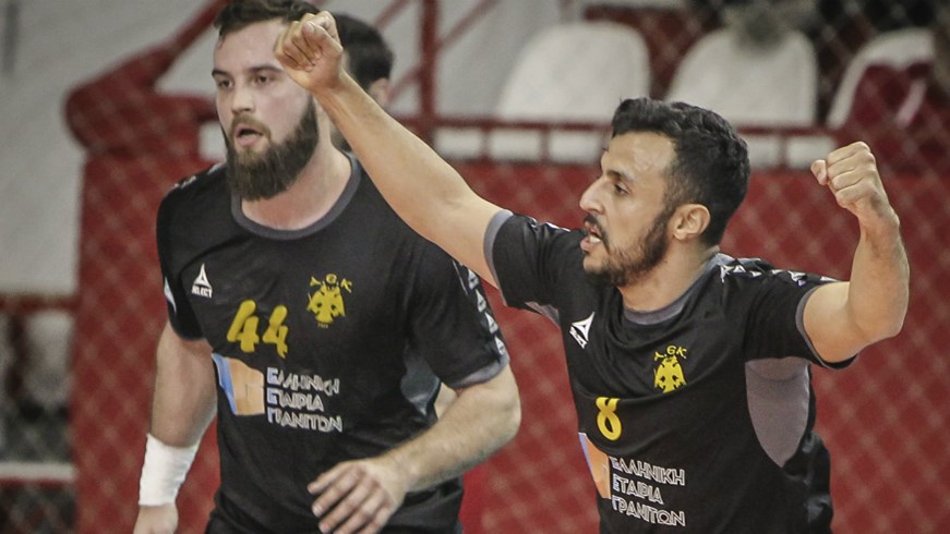 Χάντμπολ – «Έσπασε» την έδρα του Ολυμπιακού η ΑΕΚ και έκανε το 1-0