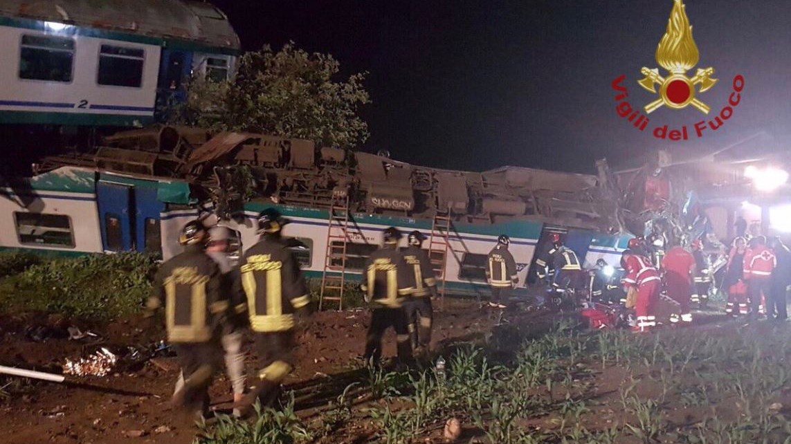 Σιδηροδρομικό δυστύχημα με δύο νεκρούς στην Ιταλία