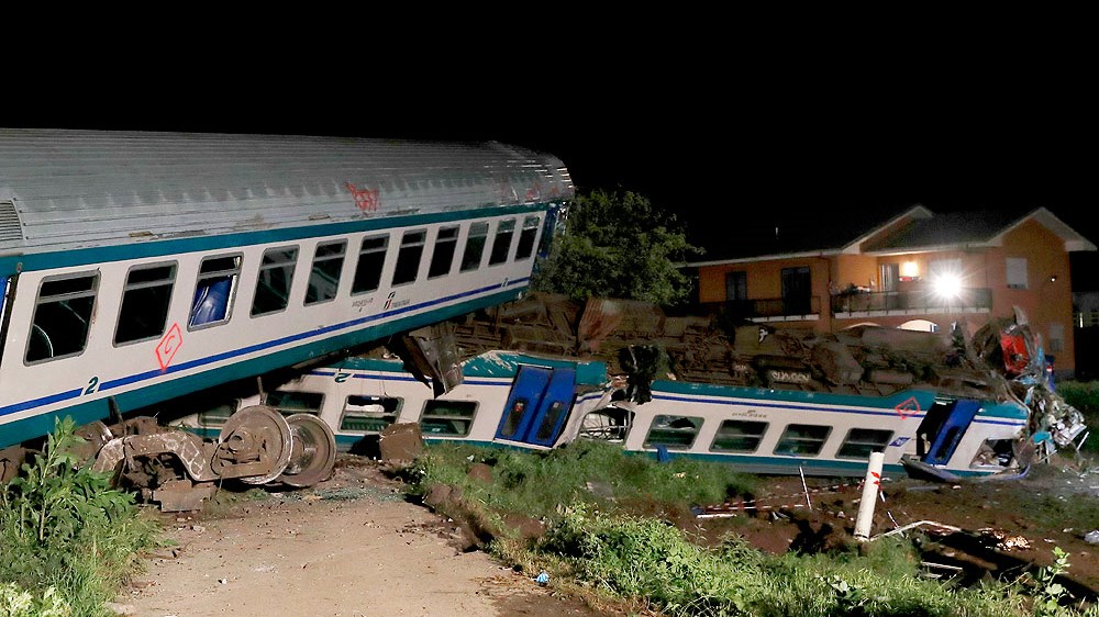 Δύο νεκροί και 18 τραυματίες από σύγκρουση τρένου με νταλίκα στην Ιταλία – ΒΙΝΤΕΟ