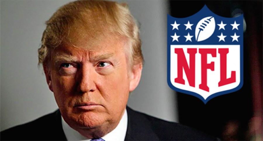 Τραμπ: Οι παίκτες της NFL που μποϊκοτάρουν τον εθνικό ύμνο δεν θα έπρεπε να βρίσκονται στη χώρα