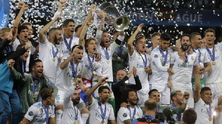 H Ρεάλ Μαδρίτης κατέκτησε για τρίτη συνεχόμενη φορά την κορυφή της Ευρώπης