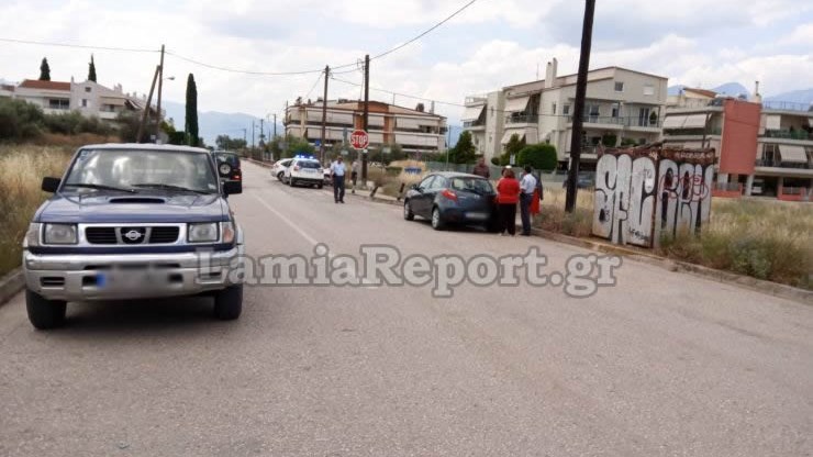 Διασταύρωση – καρμανιόλα στη Λαμία – ΦΩΤΟ