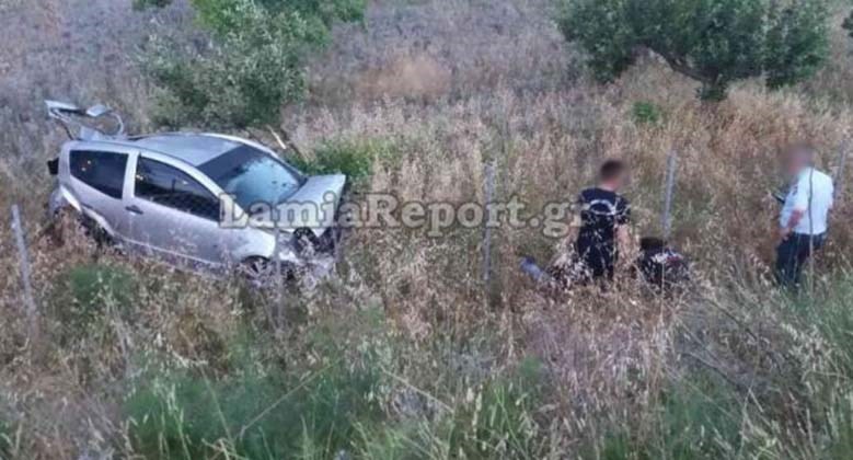 Εικόνες σοκ – Σοβαρό τροχαίο ατύχημα με έναν τραυματία στη Λαμία – ΦΩΤΟ