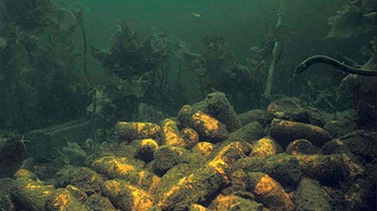 “Ωρολογιακή βόμβα” για το οικοσύστημα – Εκατομμύρια τόνοι πυρομαχικών στους ωκεανούς