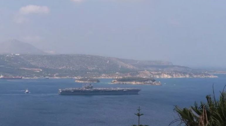 Αποχώρησε από το λιμάνι της Σούδας το αεροπλανοφόρο Harry Truman – ΦΩΤΟ