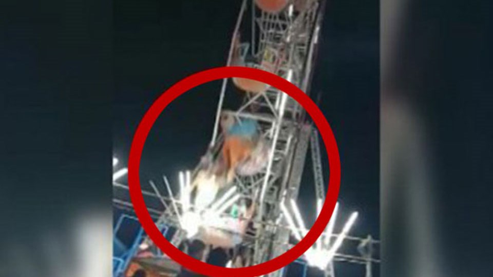 Σοκαριστικό ΒΙΝΤΕΟ: Τετραμελής οικογένεια πέφτει από ρόδα σε λούνα παρκ- Νεκρή η 8χρονη κόρη