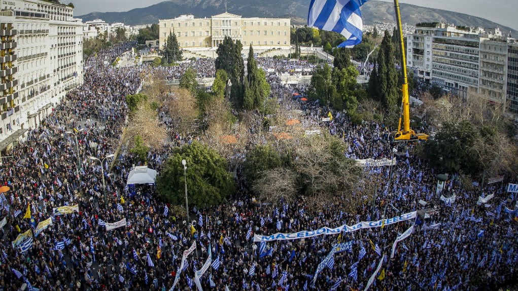 Νέο συλλαλητήριο για τη Μακεδονία στο Σύνταγμα την ημέρα ψήφισης της συμφωνίας