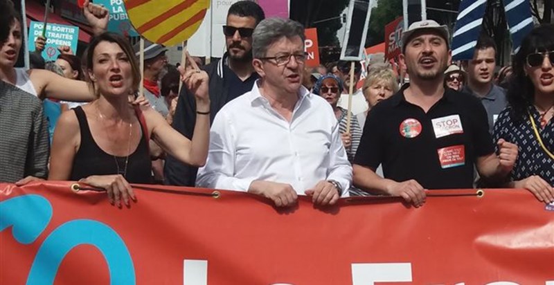 Διαδήλωση κατά της Χρυσής Αυγής στο Στρασβούργο