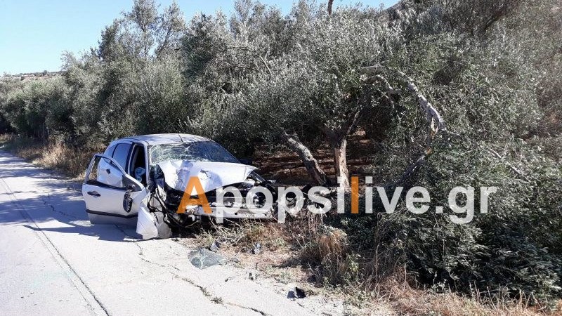 Σοβαρό τροχαίο στην Κρήτη – Μάχη για να κρατηθεί στη ζωή δίνει 26χρονος