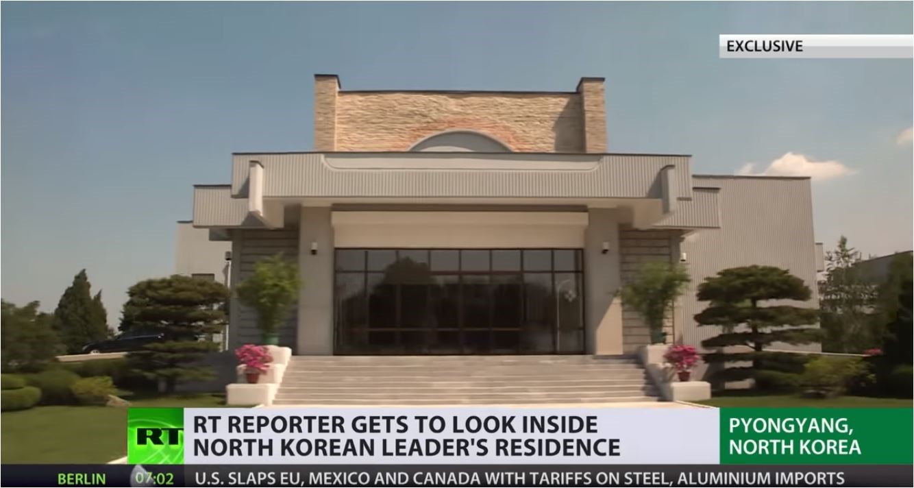 Στα άδυτα ενός παλατιού του Κιμ – ΒΙΝΤΕΟ