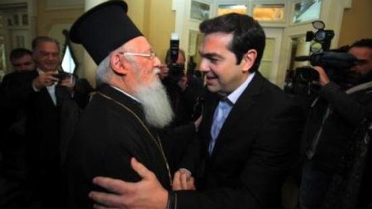 Με τον Οικουμενικό Πατριάρχη θα συναντηθεί τη Δευτέρα ο Πρωθυπουργός