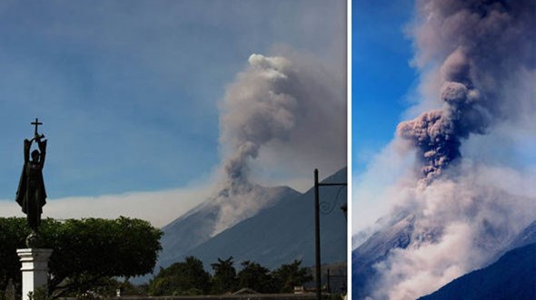 Τουλάχιστον έξι νεκροί από ηφαιστειακή έκρηξη στη Γουατεμάλα – ΒΙΝΤΕΟ