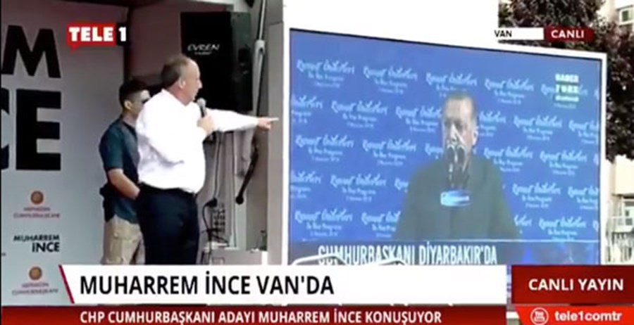 Ο Ιντζέ βγάζει στη σέντρα τον Ερντογάν: Στις ομιλίες του χρησιμοποιεί autocue – ΒΙΝΤΕΟ