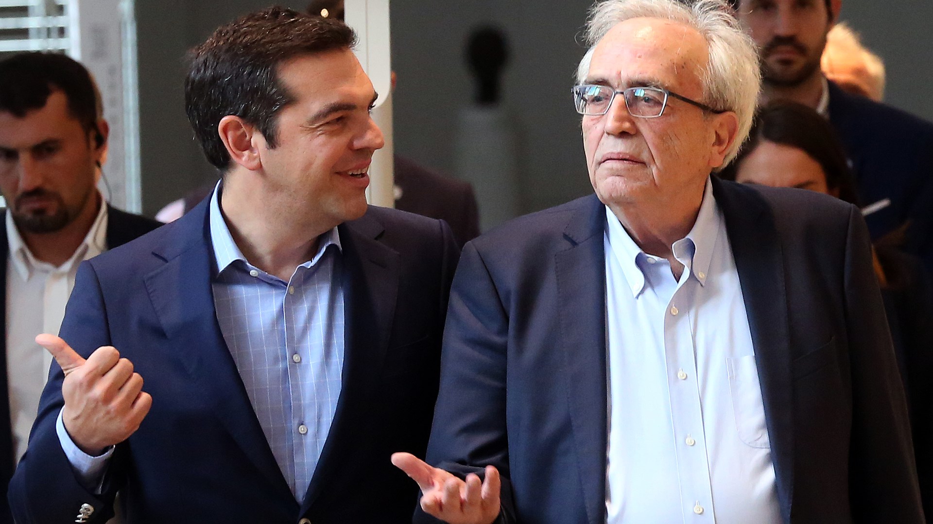 Στην παρουσίαση του βιβλίου του Αριστείδη Μπαλτά ο Πρωθυπουργός