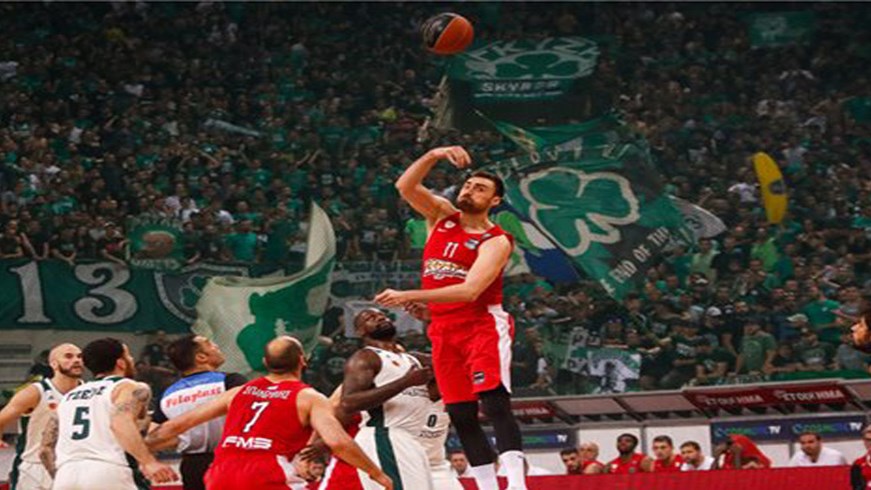 Ολυμπιακός – Παναθηναϊκός 25-27 (10′)