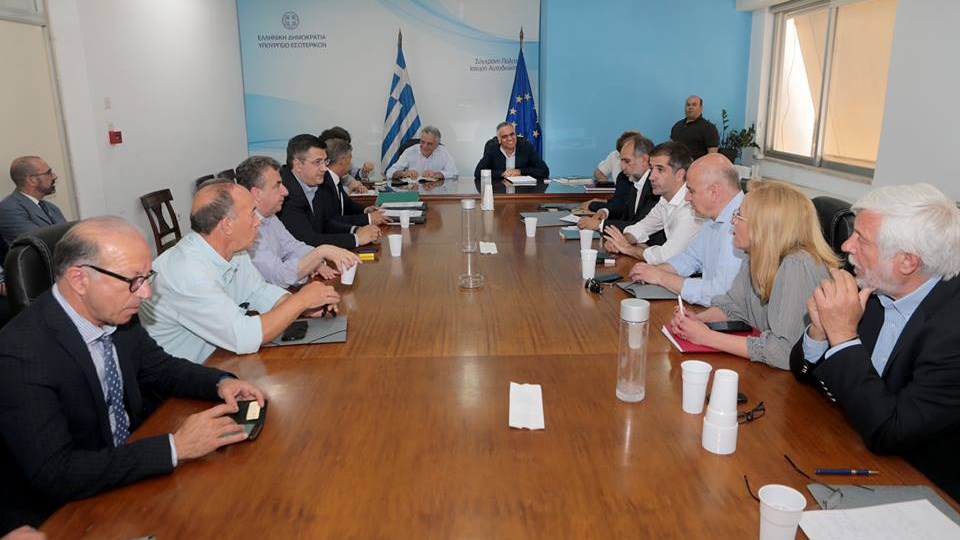 Αλλαγές στον «Κλεισθένη» ανακοίνωσε στους περιφερειάρχες ο Σκουρλέτης